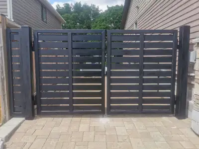 Railings, gates, driveway gates, fencing, welding, post holes, View more