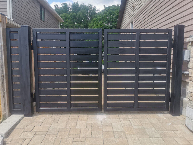 Railings, gates, driveway gates, fencing, welding, post holes in Decks & Fences in Grand Bend