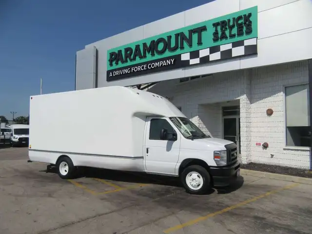 2024 Ford E-450 16FT AEROCELL HIGH BOX CUBE VAN WITH SHELVING