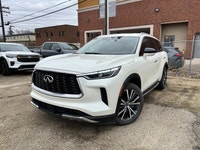 **WE WILL BEAT ANY DEALER IN THE CITY** Recent Arrival! White 2022 INFINITI QX60 Sensory AWD 9-Speed... (image 1)