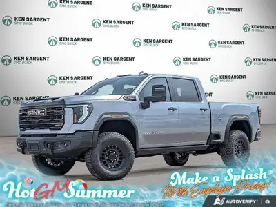 Introducing the stunning 2026 GMC Sierra 2500HD AT4X in a striking silver finish, equipped for any a...