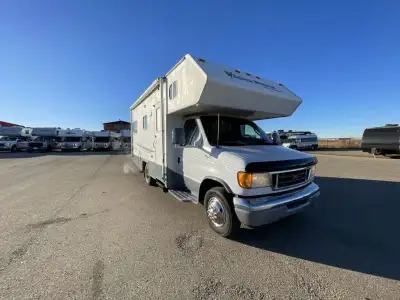 Call for details. Bunk Over Cab Rear Bath Rear Bedroom 2003 Adventurer LP Class C Adventurer 22RB AM...