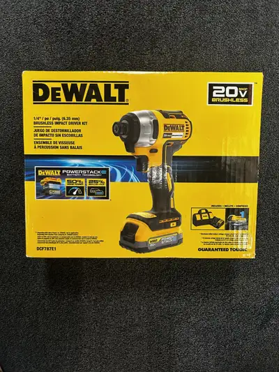 Dewalt Brushless Impact Driver Kit, View more