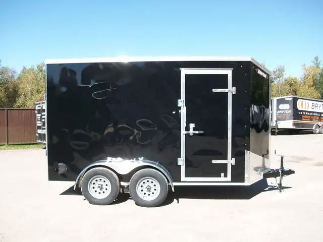 2025 Weberlane CARGO 6' X 12' V-NOSE 2 ESSIEUX 7'HT VTT VTT MOTO in Cargo & Utility Trailers in Laval / North Shore - Image 6
