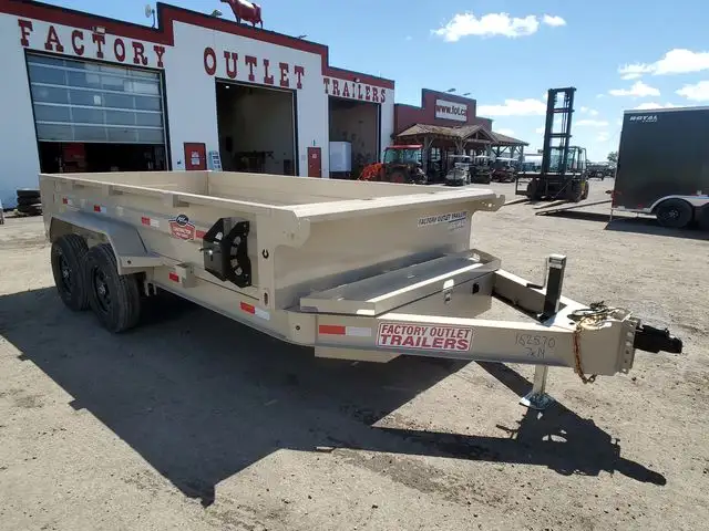 2026 FACTORY OUTLET TRAILERS 7X14ft HD Dump Trailer in Cargo & Utility Trailers in Calgary - Image 3