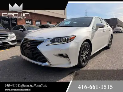 2017 LEXUS ES 350 FWD , LOADED IWTH NAVIGATION, SUNROOF, HEATED SEATS, HEATED STEERING, VENTILATED S...