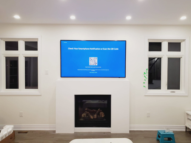 TV Wall Mount Installation and Provide / Concealed Wiring in TVs in Oakville / Halton Region - Image 3