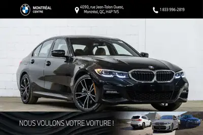 *English below* *Français:* Cette impressionnante BMW 330i xDrive Sedan, provenant d'un seul proprié...