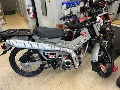 2025 Honda Trail 125 (CT125A) $5149 freight $400 prep $285 ($5834) tax licensing Email info@wckhonda...