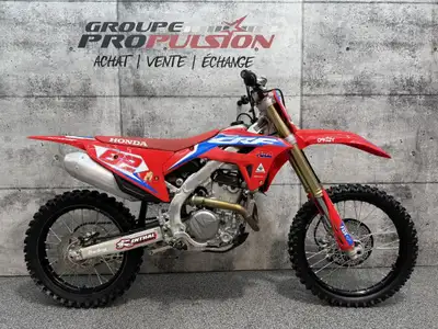 2024 Honda CRF250R | 10H --> SEULEMENT 10 Heures FINANCEMENT 1re, 2e et 3e chance Puissant moteur 25...