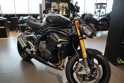 Argyll Motorsports 2025 Triumph Speed Triple 1200 RS Jet Black Experience the ultimate Speed Triple....