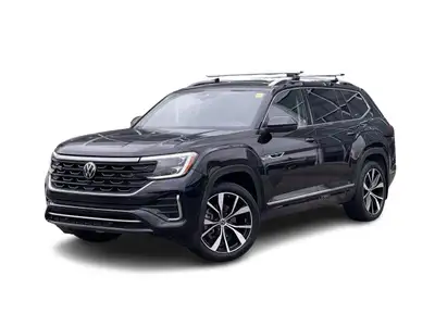 2024 Volkswagen Atlas Execline 2.0L TSI 4D Sport Utility AWD 8-Speed Automatic Deep Black Pearl R-LI...