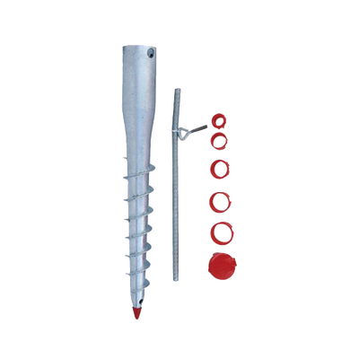 Ground Screw, Hot Galvanize, 550mm L, View more