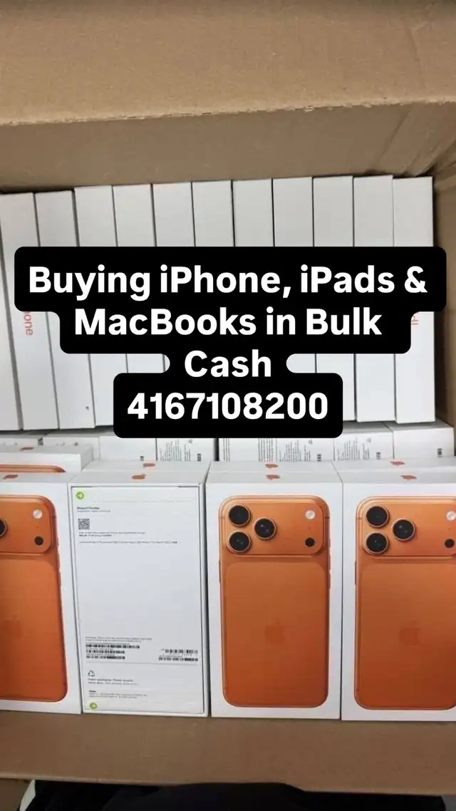 Top Dollar Paid for Brand-New iPhones, MacBooks, iPads & Samsung in Cell Phones in Oshawa / Durham Region - Image 2