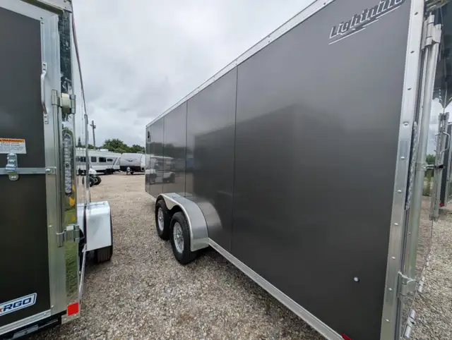 2025 Lightning 7x23 Aluminum Enclosed Snowmobile Trailer in Cargo & Utility Trailers in Mississauga / Peel Region - Image 4