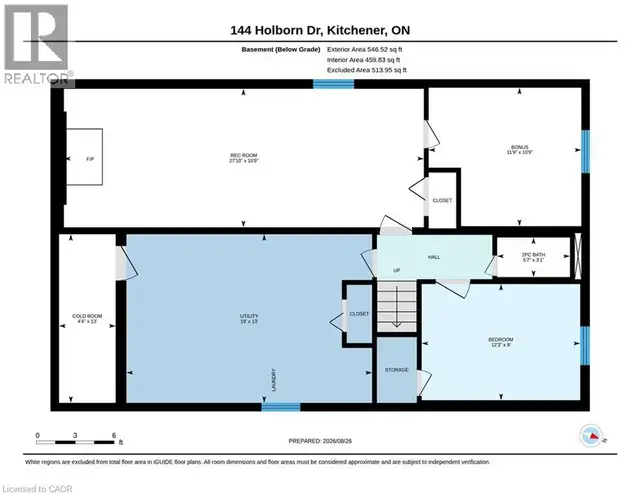 144 HOLBORN Drive Kitchener, Ontario in Houses for Sale in Kitchener / Waterloo - Image 37