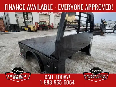 Welcome to Factory Outlet Trailers! NEW 7ft x 84in Steel Skirted Deck from CM Truck Beds - 7ft x 84i...