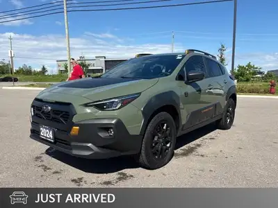 Recent Arrival! Alpine Green 2024 Subaru Crosstrek Wilderness AWD Lineartronic CVT H4 APPLE CAR PLAY...