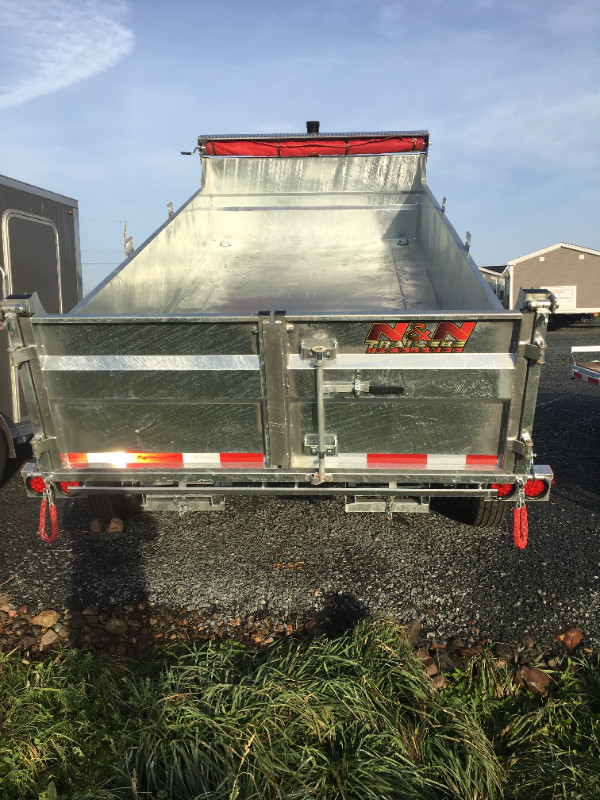 N&N 7x14 Dump Trailer Cargo & Utility Trailers Truro Kijiji