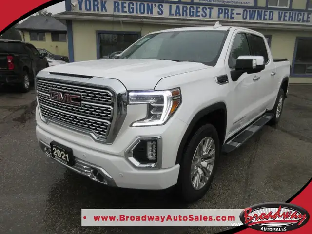 2021 GMC Sierra 1500 LOADED DENALI-VERSION 5 PASSENGER 5.3L - V8