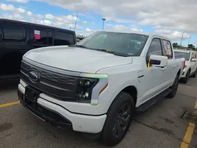 Look at this certified 2022 Ford F-150 Lightning LARIAT | 511A | Extended Range Battery | Leather |...