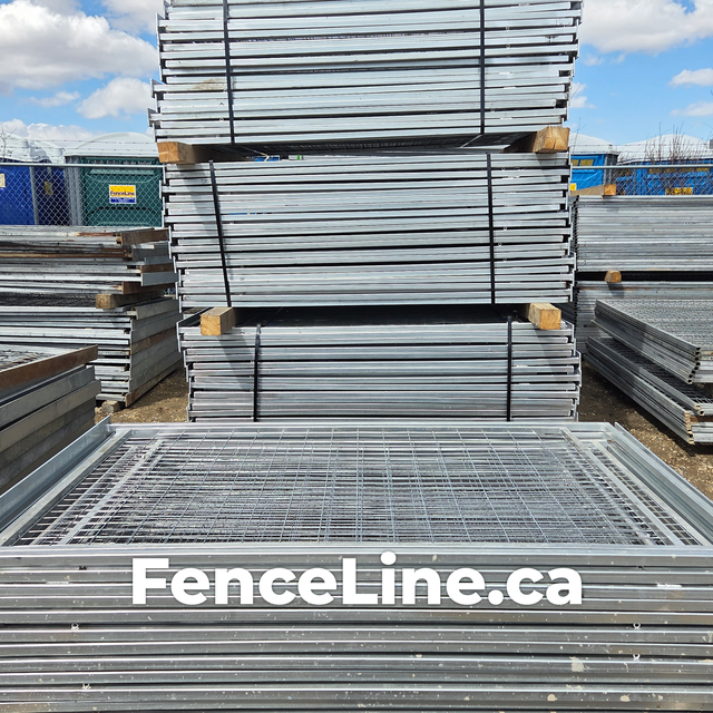 Temporary Fence Gates – Heavy-Duty – Deluxe – Brand New