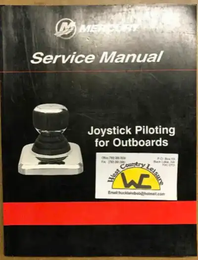 Bk. MERCURY 90-8M0076286 JOYSTICK PILOTING OB SHOP MANUAL, View more