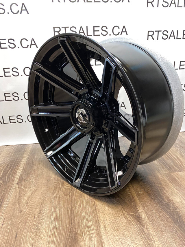 20 inch Fuel Rogue Rims 8x165 Dodge Ram GMC Chevy 2500 3500 in Tires & Rims in Saskatoon - Image 4