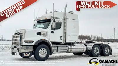 Heavy truck / Camion lourd - # STOCK: C-37019 2022 WESTERN STAR 49X CAMION CONVENTIONNEL AVEC COUCHE...