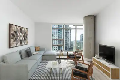The Lonsdale offers a collection of one, two and three-bedroom pet-friendly* rentals. Each unit is e...