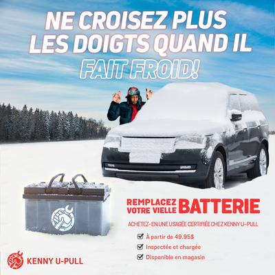 Vous ne trouverez jamais d'aussi bonnes batteries automobile usagées en aussi bonne condition !!! Un...