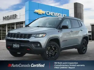 Ignite your spirit of adventure with this stunning 2023 Jeep Compass Trailhawk. Engineered for those...