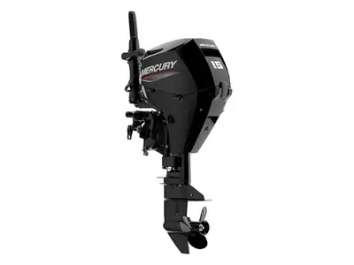 Mercury 15mhShort shaft, manual start, tiller. 2025 Mercury Marine FourStroke 15 EFIOutput far beyon...