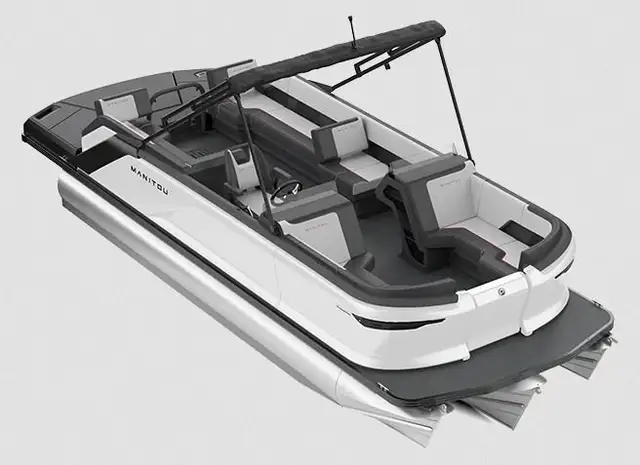 2024 Manitou Cruise 22 MAX Switchback **BLOW OUT PRICING !!!! ** in Powerboats & Motorboats in Moose Jaw - Image 2
