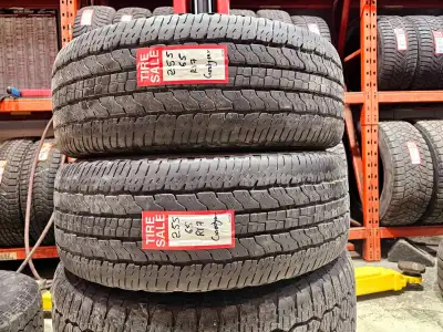 A pair of good used P255/65R17 Goodyear Wrangler Fortitude HT install and balance $230 Loose purchas...