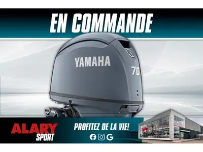 Alary Sport 2026 Yamaha F70LB PIED LONG (20 POUCES) Yamaha F70LB PIED LONG (20 POUCES) 2026 Ce moteu...