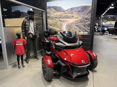 NEW 2025 CAN AM SPYDER RT LTD READY FOR YOUR ADVENTURE TODAY! $38,999 MSRP ALL PRICES ARE + PDI, HST...