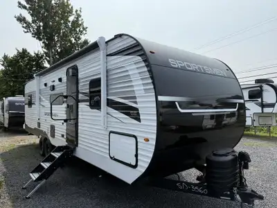 2026 KZ-RV Sportsmen SE 301DBSE KZ Sportsmen SE 301DBSE 2026 Deux chambres avec lits queen, extensio...