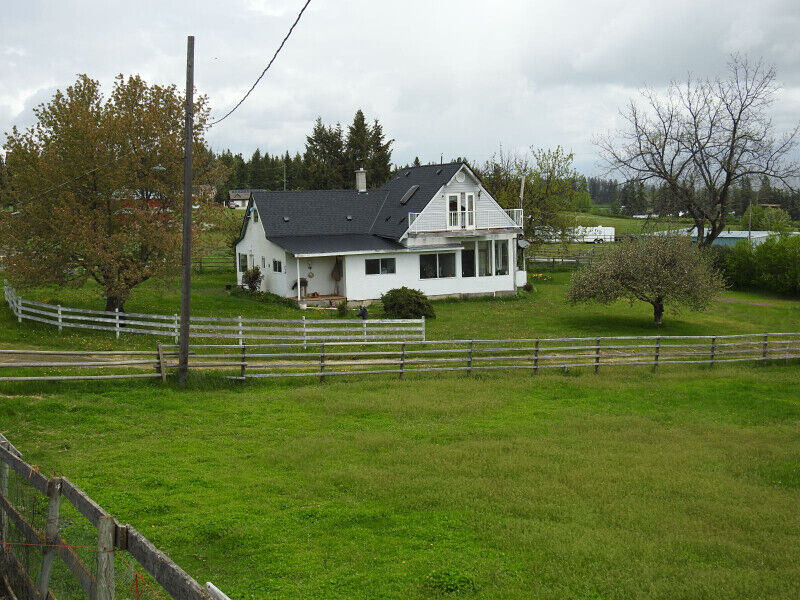 13+ Acres, Shop, Hay Shed, Leanto, 4Bed 2Bath home Houses for Sale Vernon Kijiji