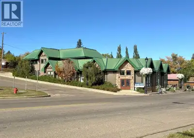 One of Athabasca's signature retail/office buildings on two corner lots with Highway 2 frontage. Off...