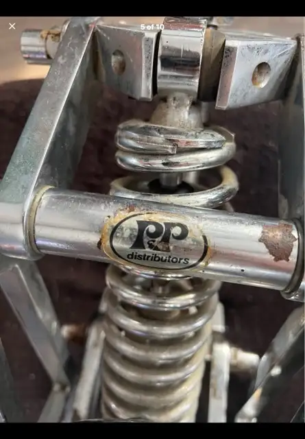 1970s Old School P&P Girder 21” HallCraft Wheel Harley-Davidson in Motorcycle Parts & Accessories in City of Montréal - Image 6