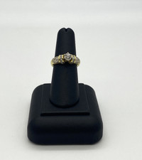 18KT Yellow & White Gold Diamond Ring w Appraisal $2,275