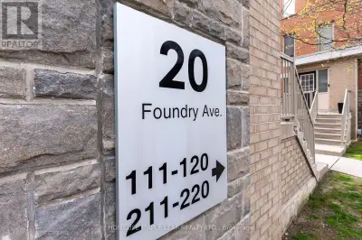 120 - 20 FOUNDRY AVENUE Toronto (Dovercourt-Wallace Emerson-Junc