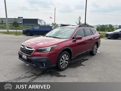 Odometer is 41366 kilometers below market average! Red 2020 Subaru Outback Touring AWD Lineartronic...