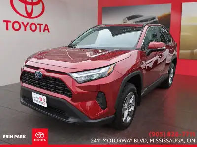 XLE AWD Engine: 4 Cylinder Engine 2.5L L/100Km City: 5.8 L/100Km Hwy: 6.3 Safety Equipment Electroni...