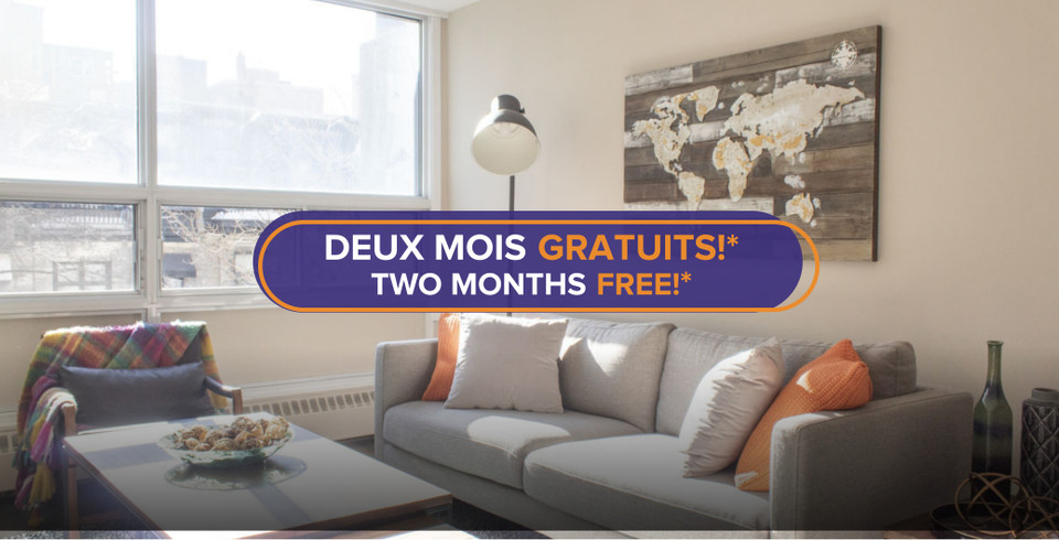 Apartment for Rent at 2121 Saint-Mathieu, Downtown dans Locations longue durée  à Ville de Montréal
