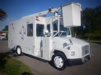 Abenante Motor Group (SK) 2006 Freightliner FS65 Boom Truck Diesel With Rear Shelvings 6.4L L6 DIESE...