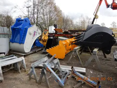 Heavy Excavator Attachments & Demolition Gear – LIQUIDATION OVERVIEW * Retirement relocation sale *...