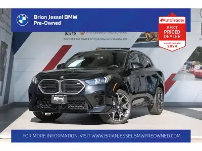 2025 BMW X2 M35i 2.0L 4-Cylinder DOHC 16V TwinPower Turbo AWD 7-Speed Automatic EXTERIOR - BLACK SAP...
