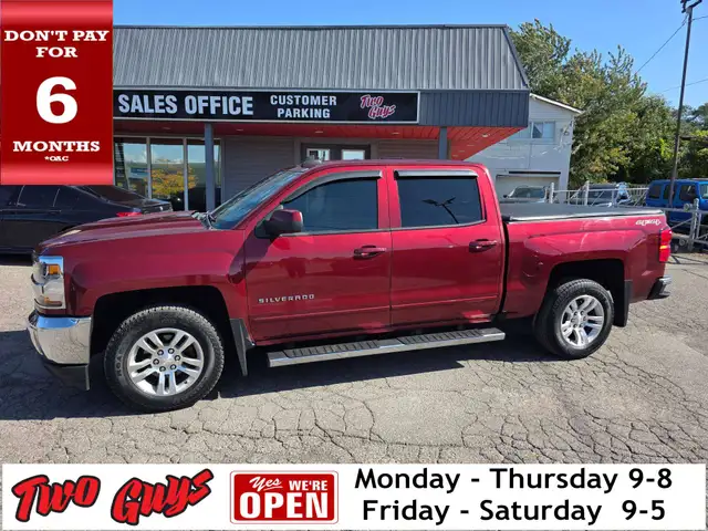 2017 Chevrolet Silverado 1500 LT 4x4 Leather Back Up Camera Heat